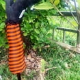 thumbnail image 5 of Halloween Wicked Witch Legs Yard Stakes, 13.4 inch Halloween Upside Down Witch Legs Garden Stakes Outdoor Decoration, Prosthetic Witch Leg for Spooky Party, Lawn, Garden, Flowerpot Decor (Orange), 5 of 8