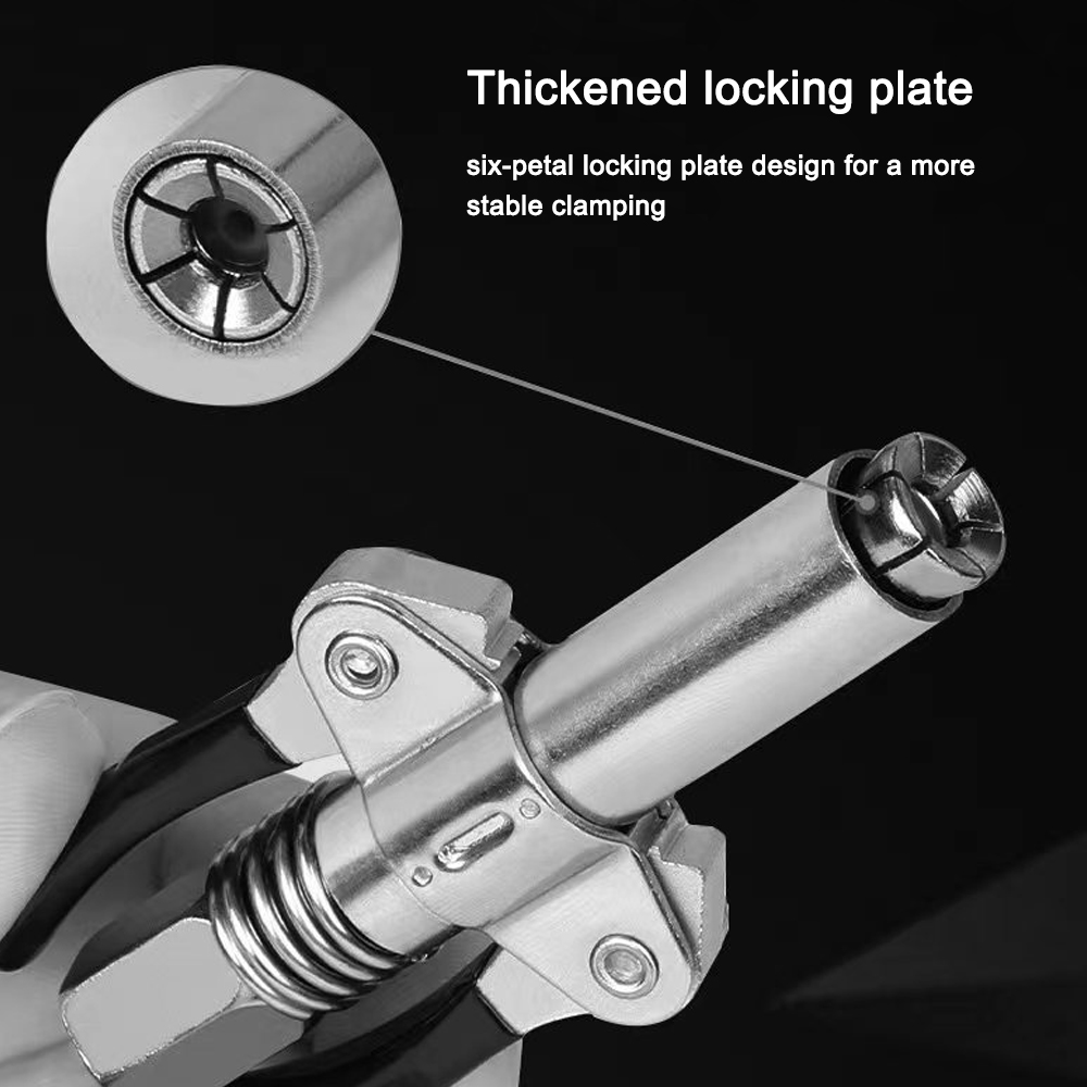 Arealer Highpressure Grease Lock Clamp Stainless Steel Grease Filling Tool Manual Electric