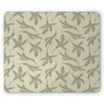 thumbnail image 1 of Botany Mouse Pad, Fir Tree Branches Bicolored Fall Season Elements Pastel Tone Backdrop, Rectangle Non-Slip Rubber Mousepad, Beige Dust, by Ambesonne, 1 of 2