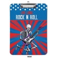 thumbnail image 3 of Inkdotpot Dry Erase Double Sided Clipboard Skull Music Printed Paperboard Clipboard With Free Marker & Duster, 3 of 7