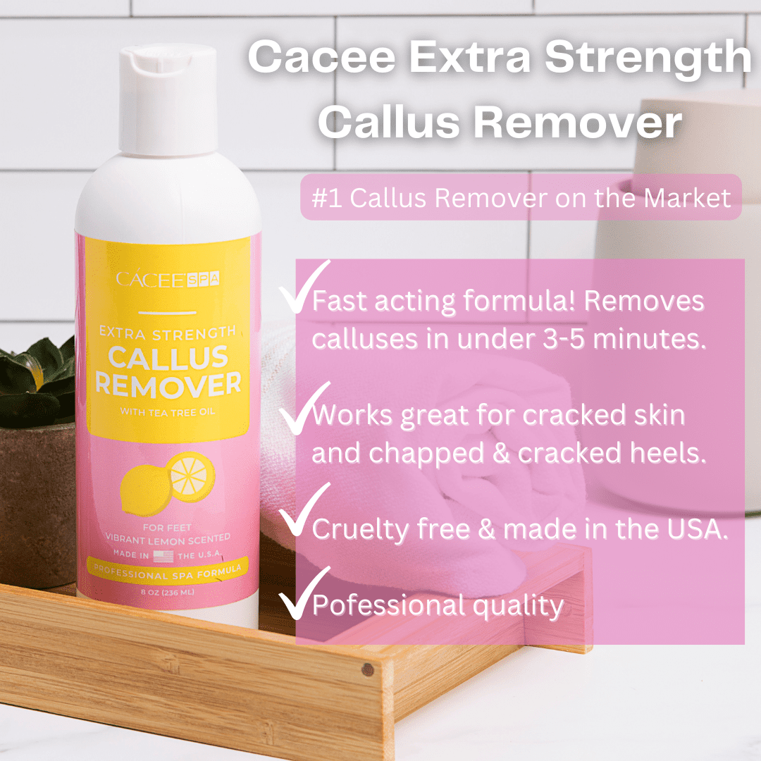 Callous Removers for Feet (8 OZ), Made in USA