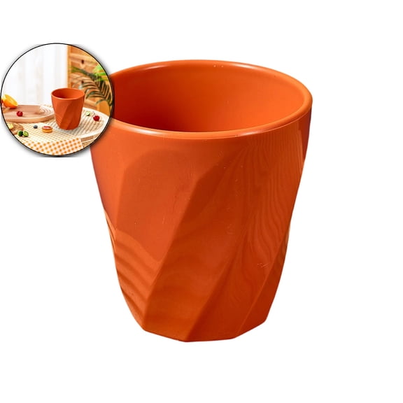 Multi-Purpose Plastic Cup in Assorted Colors – 3.54x3.34in Food-Grade Reusable Drink Tumbler