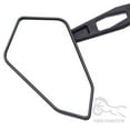 thumbnail image 4 of Motorcycle Side Mirrors Black - Dual Sport Rear View Mirror for M10 Handlebar Compatible With Honda Grom Shadow Ruckus Cafe Racer Kawasaki Suzuki crg Aprial Moped Scooter Dirt Bike, 4 of 6