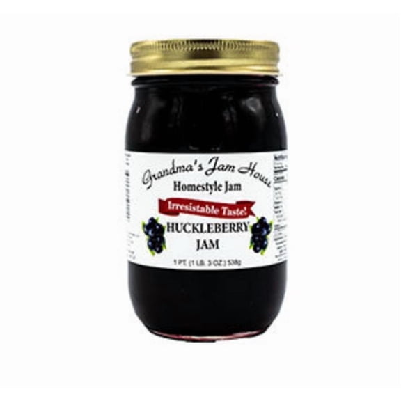 (Price/Case)Grandma's Jam House Huckleberry Jam 12/16oz, 570305