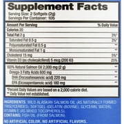 Pure Alaska Omega 100% Natural Wild Alaskan Salmon Oil 1000 mg, 210 ct Softgels