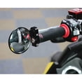 thumbnail image 4 of HEVIRGO 1 Pair 7/8inch Universal Round Handlebar End Motorcycle Rearview Side Mirror, 4 of 10