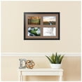 thumbnail image 2 of ArtToFrames Collage Photo Picture Frame with 4 - 6x9 Openings, Framed in Black with Sandpiper and Black Mats (CDM-3926-3), 2 of 8