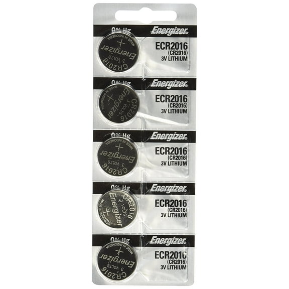 Energizer CR2016 Battery 3V Lithium - 10 Batteries