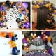 thumbnail image 4 of Kit de arco de guirnalda de globos de Halloween, globo de papel de aluminio Boo con globos de confeti morado naranja negro, globos de araña para decoraciones de fiesta de Halloween Dat JFHHH pequeña, 4 of 5