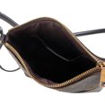 thumbnail image 3 of Coach Women's Mini Rowan File Top Zip Crossbody Bag (Walnut / Black), 3 of 5