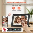 thumbnail image 2 of 10.1 Inch WiFi Digital Picture Frame with 32GB Memory, IPS Touch Screen  Photo Frame, 2 of 7