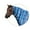 Blue Plaid, variant on Dura-Tech Viking Pony Print Horse Neck Cover | Waterproof Horse Hood | Carabiner Clips Easy Attach | Midweight Insulation Blanket for Horses | Horse Neck Cover | Size Small (56-66) | Color Blue Plaid