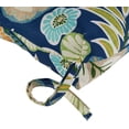 thumbnail image 4 of ZXNYH Outdoor Reversible Chaise Lounge Chair Cushion, Garden Floral, 4 of 6