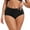 Black, variant on GPOECD High Waist Women's Panties Full Coverage Underwear Breathable Soft Comfortable Stretch Briefs for Postpartum Support Black,M