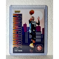 Trae Young 2023-24 NBA #27 Franchise Basketball Card Atlanta Hawks 1/485
