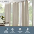thumbnail image 2 of Home Fashions Indoor/Outdoor Solid Tab Top Single Panel Window Curtain Drape ; x ;, 2 of 9