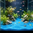 thumbnail image 4 of Arena Luminiscente para Acuarios: Grava Decorativa Luminosa, Piedras Noctilucentes para Peceras de Peces Betta y Gambas. Piedras Que Brillan En La Oscuridad para Decoración Subacuática., 4 of 6