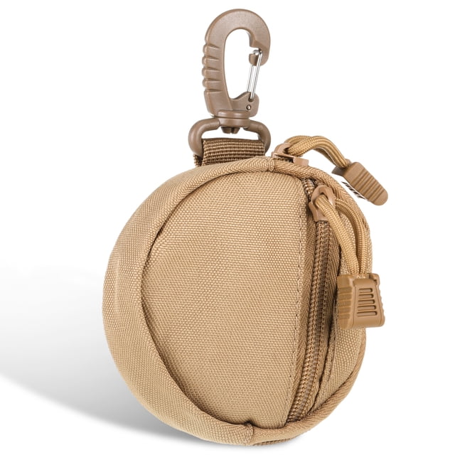 Advancent Bolsa para llaves OxfordCloth, organizador de bolsillo resistente al agua y a los arañazos para bolsa táctica diaria Ropa Deportiva, Zapatos Caqui