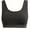 Dark Gray, variant on Plus Size Womens High-Impact Seamless Sports Bra - Removable Padded, Strappy Back, High Stretch, Quick-Dry, Shock-Proof, Ideal For Running, Fitness, And Active Lifestyle - Breathable Polyester