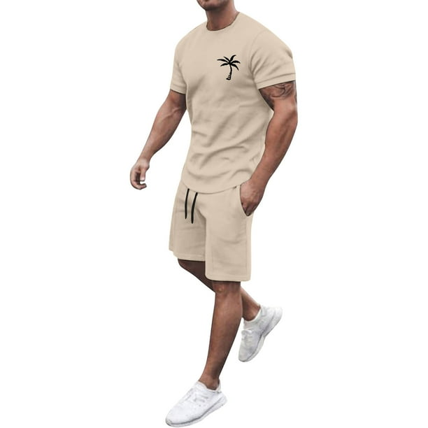 Camiseta De Compresión Para Hombre Con Cuello Redondo Y Manga Corta, Tendencia Interesante, Para Verano, Para Deportes De Ocio, Holgada.