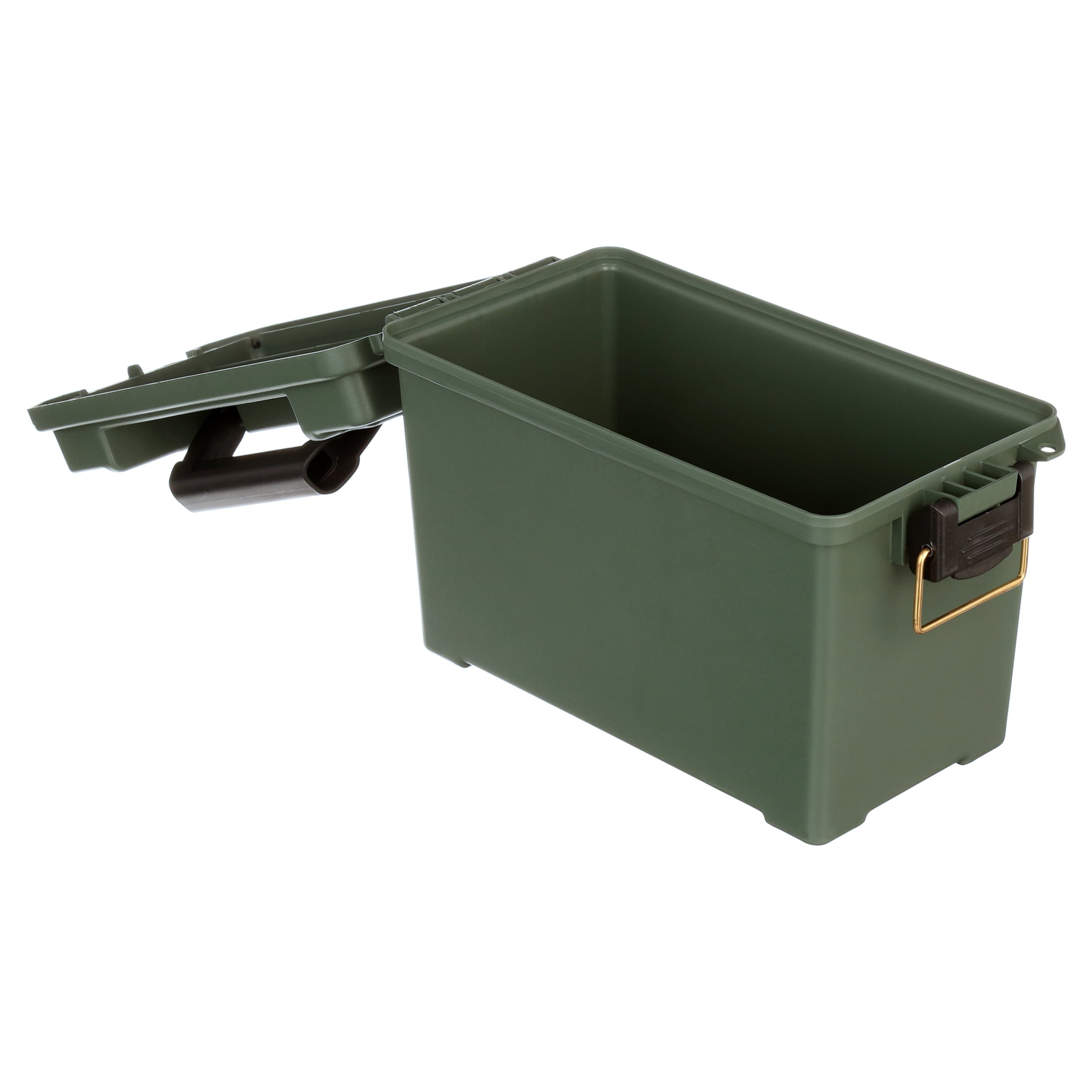 Plano 1712 Green Ammo Box, Multiple Caliber Storage, Size Large