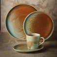thumbnail image 2 of Coral Reactive Glaze Collection 4-Piece Dinnerware Set For 1, 2 of 4
