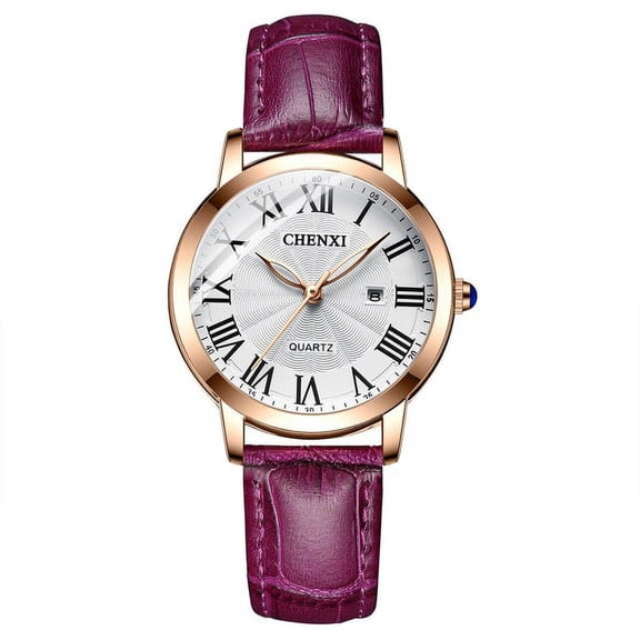 CHENXI New Women Watch Top Luxury Brand Fashion Casual Ladies Watches Leather Quartz Waterproof Wristwatches Relogio Feminino
