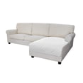 thumbnail image 1 of Funda de Sofá Slipcover, cómodo de llevar, seccional, en forma de L, 110 x 170 cm, blanco, 1 of 7