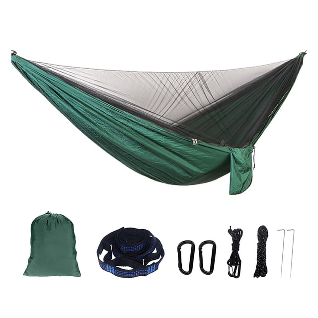 Ultraligero portátil al aire libre Camping mosquitera nailon cama colgante columpio para dormir Wmkox8yii jkg1308