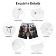 thumbnail image 6 of Stray Kids Men's Swim Trunks Quick Dry Beach Board Shorts with Pockets Mesh Lining Bathing Suits, 6 of 7