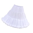thumbnail image 1 of Enagua de tul para mujer, sin aros, de crinolina para vestido de novia, de graduación y ballet., 1 of 8