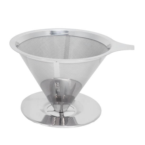 Gotero de café, filtro de café por goteo de acero inoxidable, accesorios de café, rendimiento probado