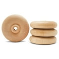 thumbnail image 4 of Classic Mini Wooden Wheels, Great for Crafts Too, 3 Inch Diameter, 3/4 Inch Thick, 3/8 Inch Hole, Pack of 100, by Woodpeckers, 4 of 8