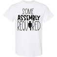 thumbnail image 3 of Inktastic Some Assembly Required Right Leg Amputee T-Shirt, 3 of 5