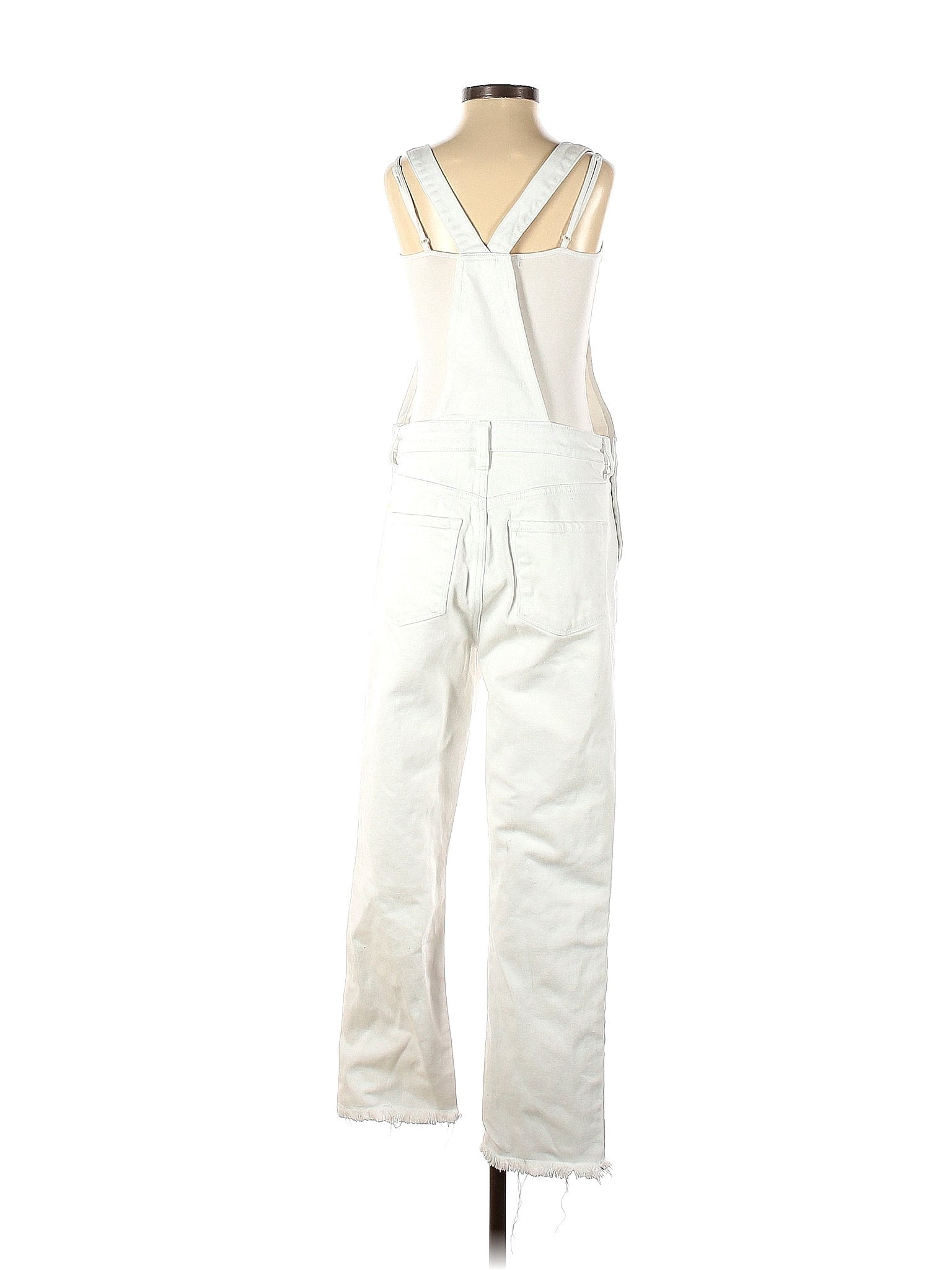 White Jules Overalls - Walmart 