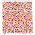 thumbnail image 3 of Ambesonne Nature Shower Curtain, Colorful Rustic Foliage Art, 69"Wx84"L, Multicolor, 3 of 3
