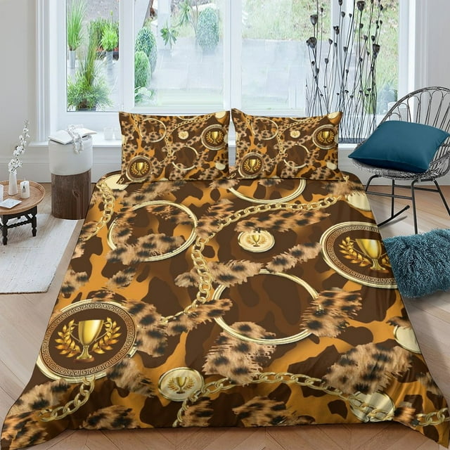 Milsleep Home Bedclothes Fashion Bedding Cover Set Adult Luxury Comforter Cover Set with Pillowcase