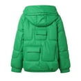 thumbnail image 6 of New Down Padded Jacket Women's Winter Padded Jacket Bright Pocket Padded Jacket Insulated Women Jacket for Ladies Coat Women Womens Mid Length Ladies Winter Jackets with Hood for Women with Hood, 6 of 8