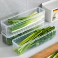 thumbnail image 7 of Shoreew 1/2/3/4Pcs Food Storage Box 1.3L Stackable Pasta Organizer Large Capacity Airtight Fridge Container with Safety Cover, 7 of 7