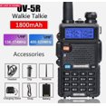 thumbnail image 1 of Walkie talkie de banda dual Baofeng UV-5R II UHF VHF Radio bidireccional FM para aficionados, 1 of 5