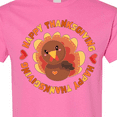 thumbnail image 4 of Inktastic Happy Thanksgiving with Cute Turkey T-Shirt, 4 of 5