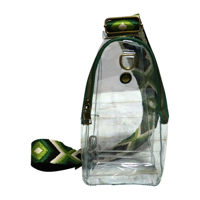 LILELIS Sac Banane Transparent pour Femme, Mode, Léopard Jacquard, Bandoulière, Sac Croisé, Sac de Poitrine Rétro