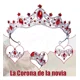 thumbnail image 3 of Reina Corona Princesa Boda Tiara Tiara Nupcial Y Cumpleaños, 3 of 8
