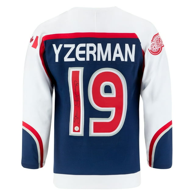 Steve Yzerman Signed 2000 All-Star Game Mitchell & Ness Throwback Jersey
