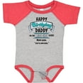 thumbnail image 3 of Inktastic Happy Birthday, Daddy Best Ever in Blue Boys or Girls Baby Bodysuit, 3 of 5