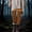 Orange, variant on Aobny Gothic Compression Leggings for Women Striped Beige Leggings Ankle Skinny High Waisted Women Pants,S