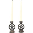 thumbnail image 6 of Pacific Giftware Gothic Pentagram Candle Incense Holder Set, 6 of 6