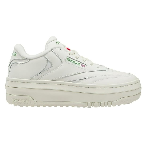 Tenis Reebok Club C Extra Mujer Plataforma blanco 23.5