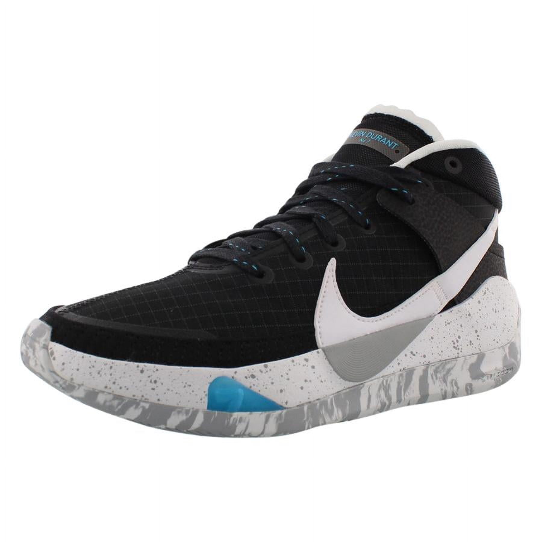 Nike Kd13 Unisex Shoes Size 4, Color: Black/White/Wolf Grey