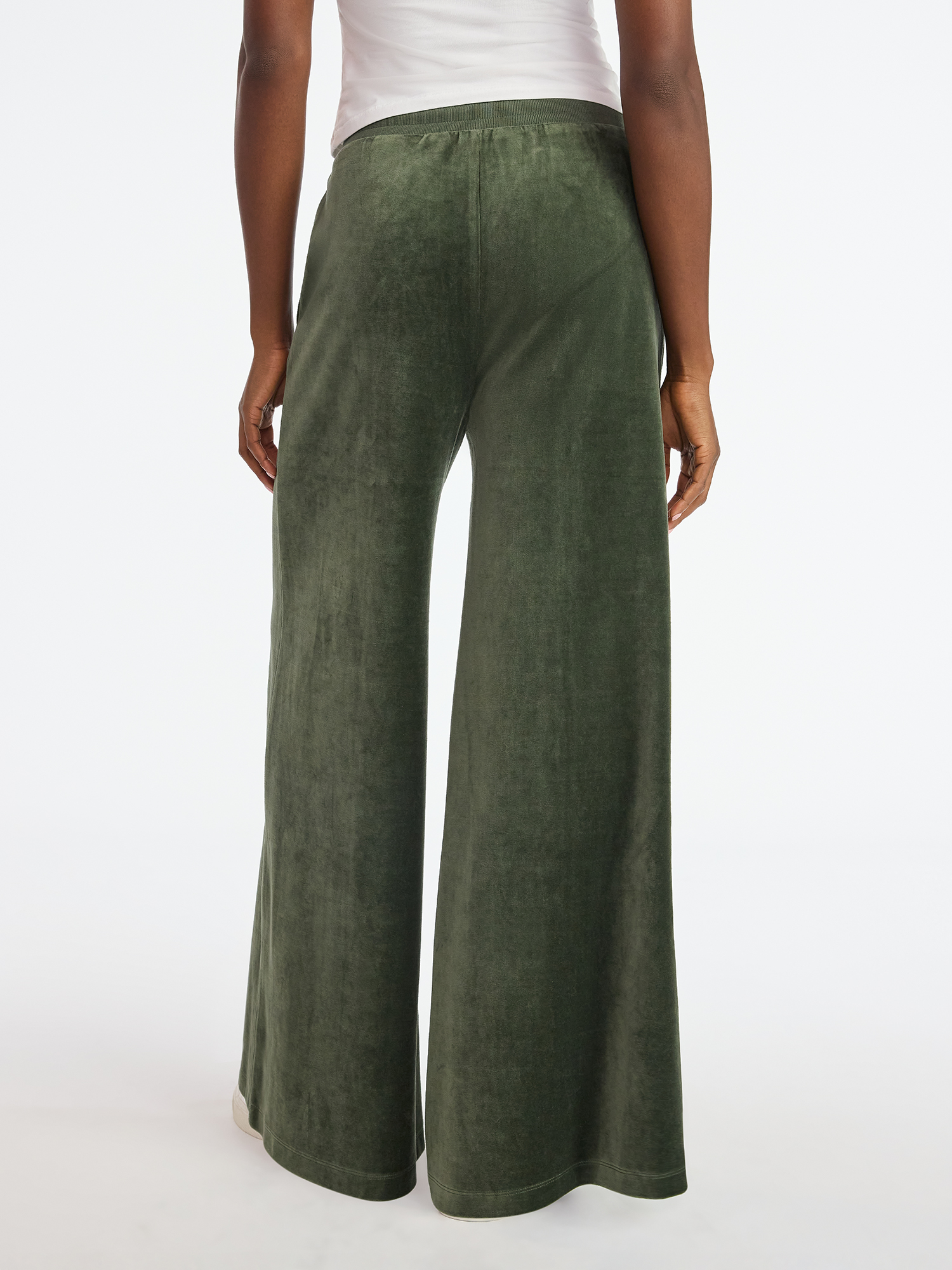 Scoop Women’s Velour Wide Leg Pants, Sizes XS-XXL